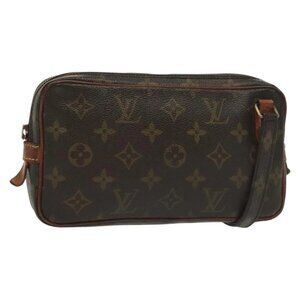 LOUIS VUITTON Monogram Marly Bandouliere Shoulder Bag M51828 LV Auth bs29027